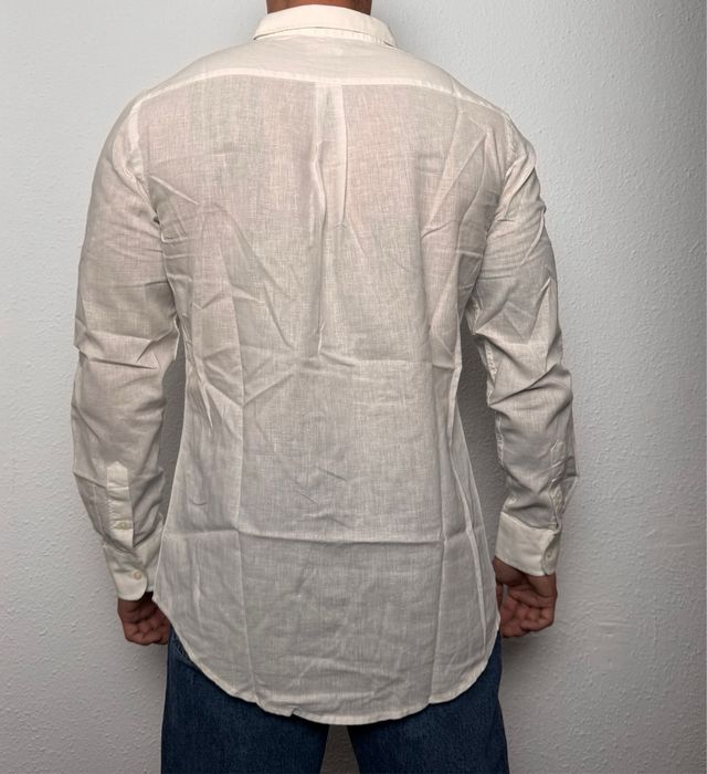 Camisa blanca de manga larga Álvaro Moreno t/ 39