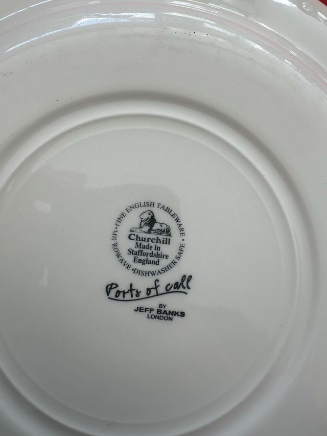 Plato de cerámica de colección