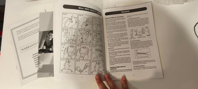 Bicicleta Elíptica BH G235 – Como nueva