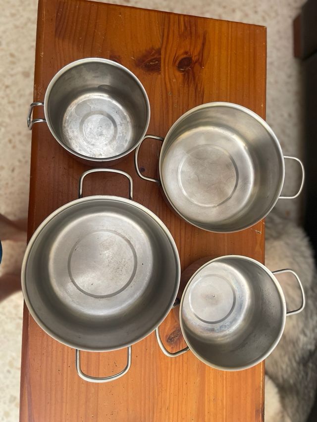 Set 4 Ollas Vitrocerámica