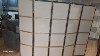 Biombo decorativo 5 hojas