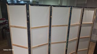 Biombo decorativo 5 hojas