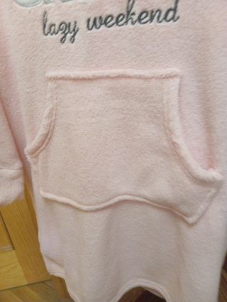 Sudadera larga Snoopy mujer con capucha.