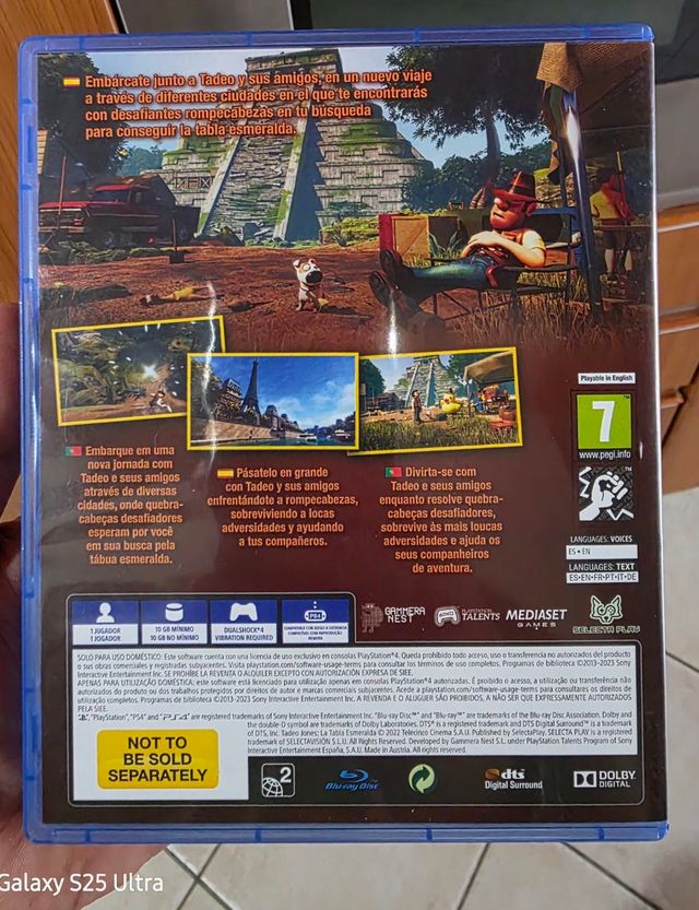 Tadeo Jones: La Tabla Esmeralda PS4