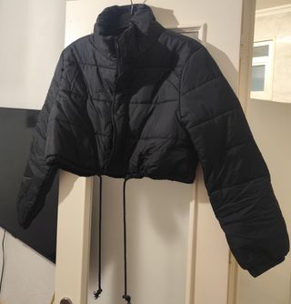 ‼️ NO NEGOCIABLE ‼️ Chaquetón negro mujer nuevo
