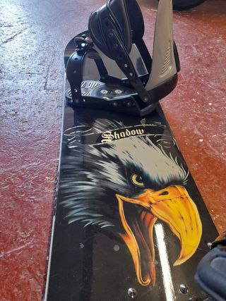 Tabla de Snowboard Nitro Shadow + funda
