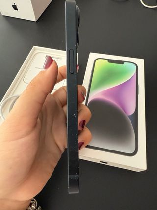 iPhone 14 128GB Negro espacial con caja y cargador