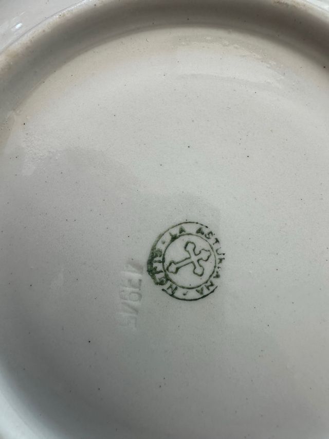 Ensaladera Loza Asturiana Gijón