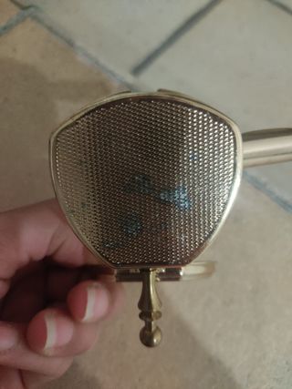 Posacenere tascabile vintage con colibrì