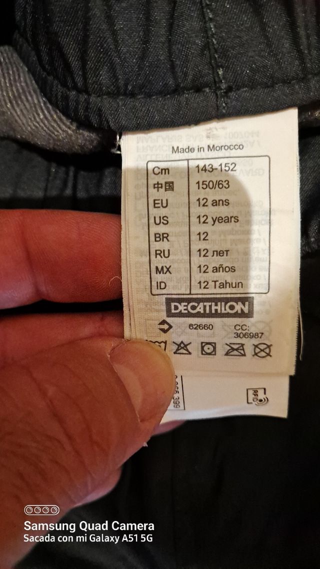 Pantalón de nieve para niñ@s