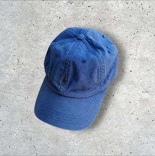 Gorra Ralph Lauren azul logo bordado