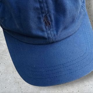 Gorra Ralph Lauren azul logo bordado