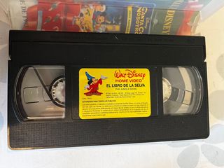 El Libro de la Selva VHS Disney Clásicos Español