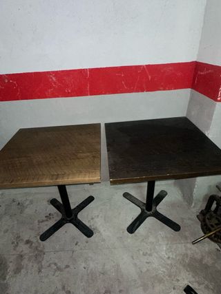 Mesas de terraza hostelería a 20 cada una