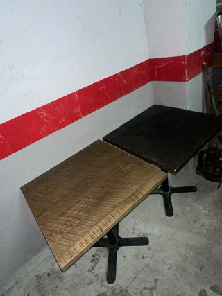 Mesas de terraza hostelería a 20 cada una