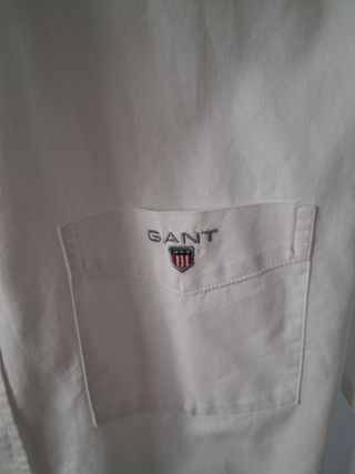 Camisa Gant Blanca Niño Talla 11-12