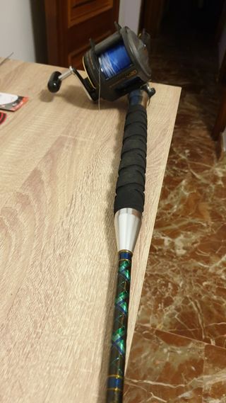 Carrete Shimano TLD 20 y Caña Shimano B Master 16