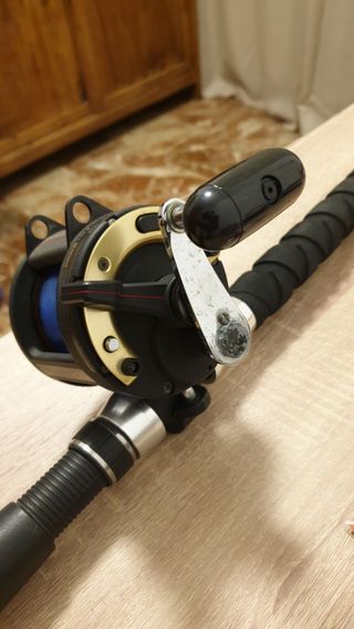 Carrete Shimano TLD 20 y Caña Shimano B Master 16