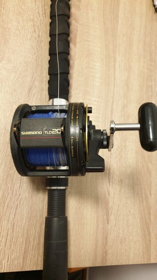 Carrete Shimano TLD 20 y Caña Shimano B Master 16