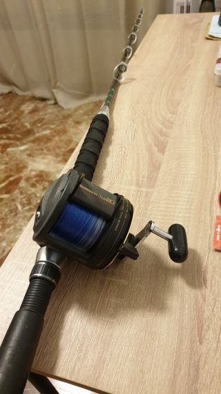 Carrete Shimano TLD 20 y Caña Shimano B Master 16