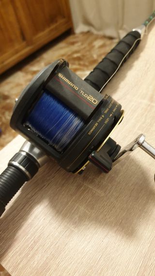 Carrete Shimano TLD 20 y Caña Shimano B Master 16