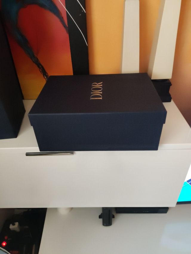 Scatola e borsa Dior Black