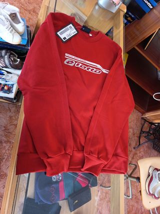 Sudadera Lotto Roja Talla L