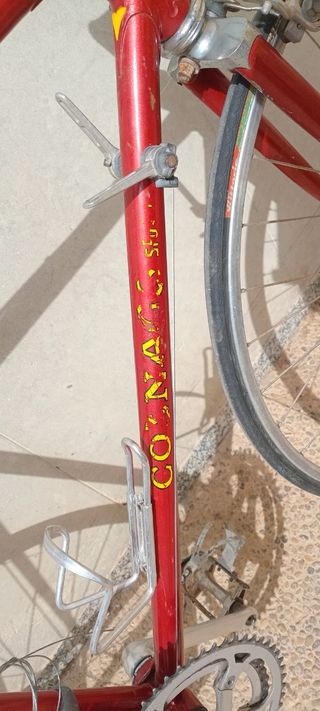 Bicicleta Vintage Colnago Roja