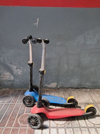 Patinete Oxelo B1 Azul y Rojo