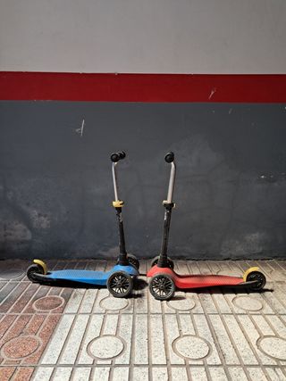 Patinete Oxelo B1 Azul y Rojo