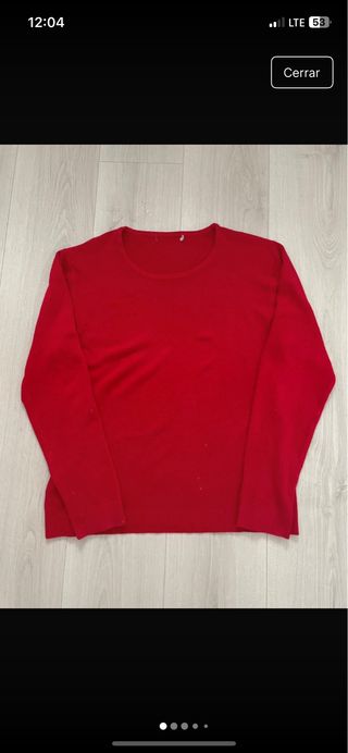 Jersey Obserseide Rojo Talla M Mujer