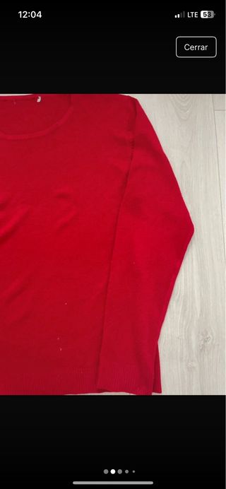 Jersey Obserseide Rojo Talla M Mujer