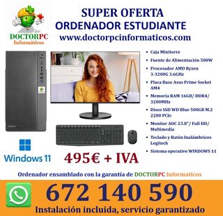 REPARACION ORDENADORES