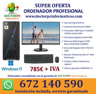 REPARACION ORDENADORES