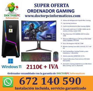 REPARACION ORDENADORES