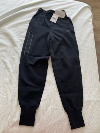 Pantalón Nike Tech Fleece Negro Nuevo