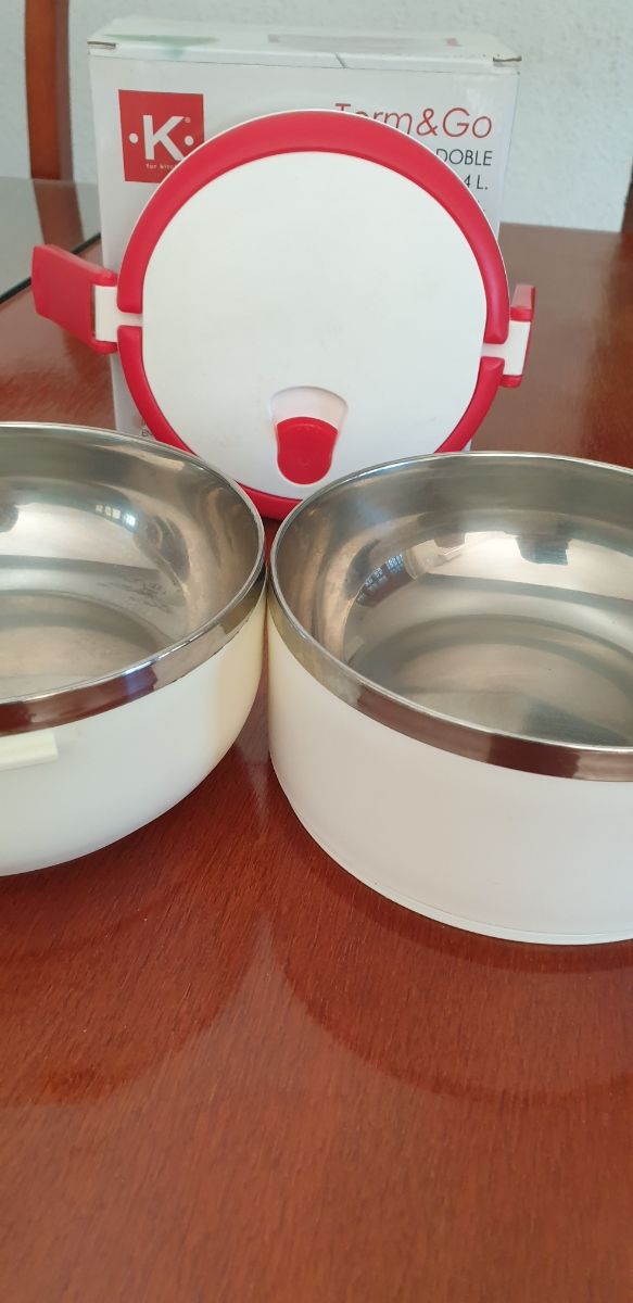 Termo fiambrera doble Term&Go 1,4L