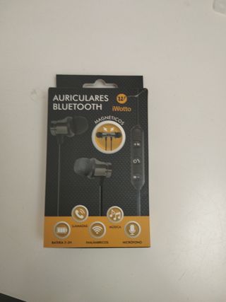 Auriculares Bluetooth iWotto Magnéticos