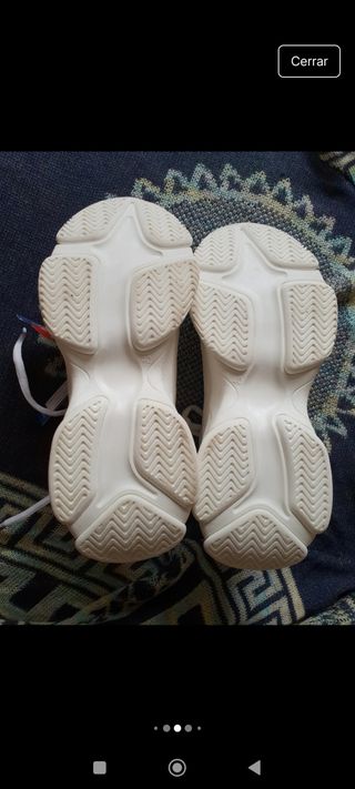 Zapatillas Paredes Blancas Mujer