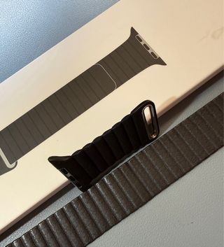 Correa Apple Watch Leather Loop 42mm M Gris