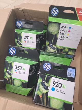 Cartuchos de tinta HP 920XL 22XL 940XL