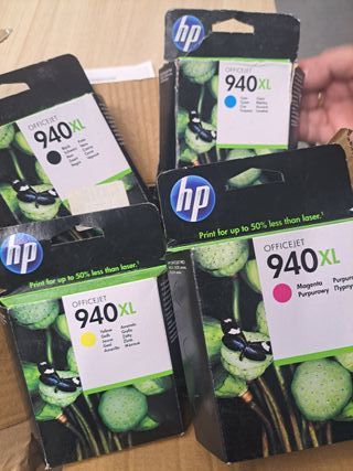 Cartuchos de tinta HP 920XL 22XL 940XL