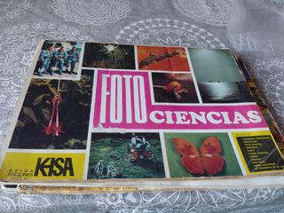 Álbum de cromos vintage.
