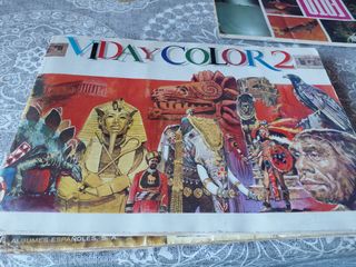 Álbum de cromos vintage.