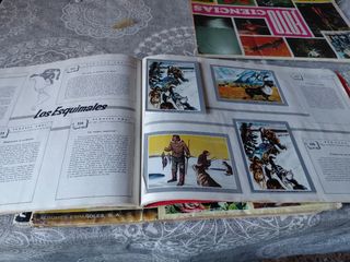 Álbum de cromos vintage.