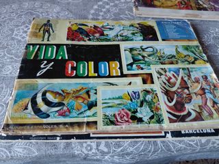 Álbum de cromos vintage.