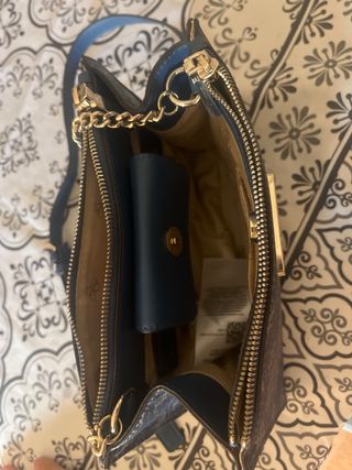 Bolso Guess Azul Estampado