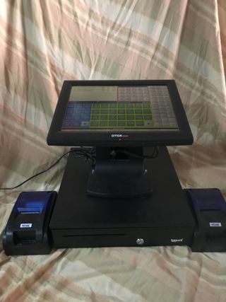 TPV táctil Verifactu + 2 impresoras + cajón