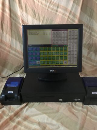 TPV táctil Verifactu + 2 impresoras + cajón