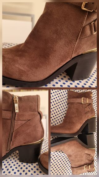Botines Xti Marrones Talla 39 nuevos
